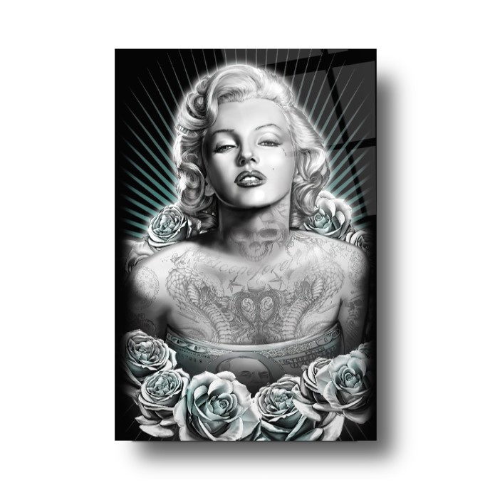 Marilyn Monroe Cam Tablo