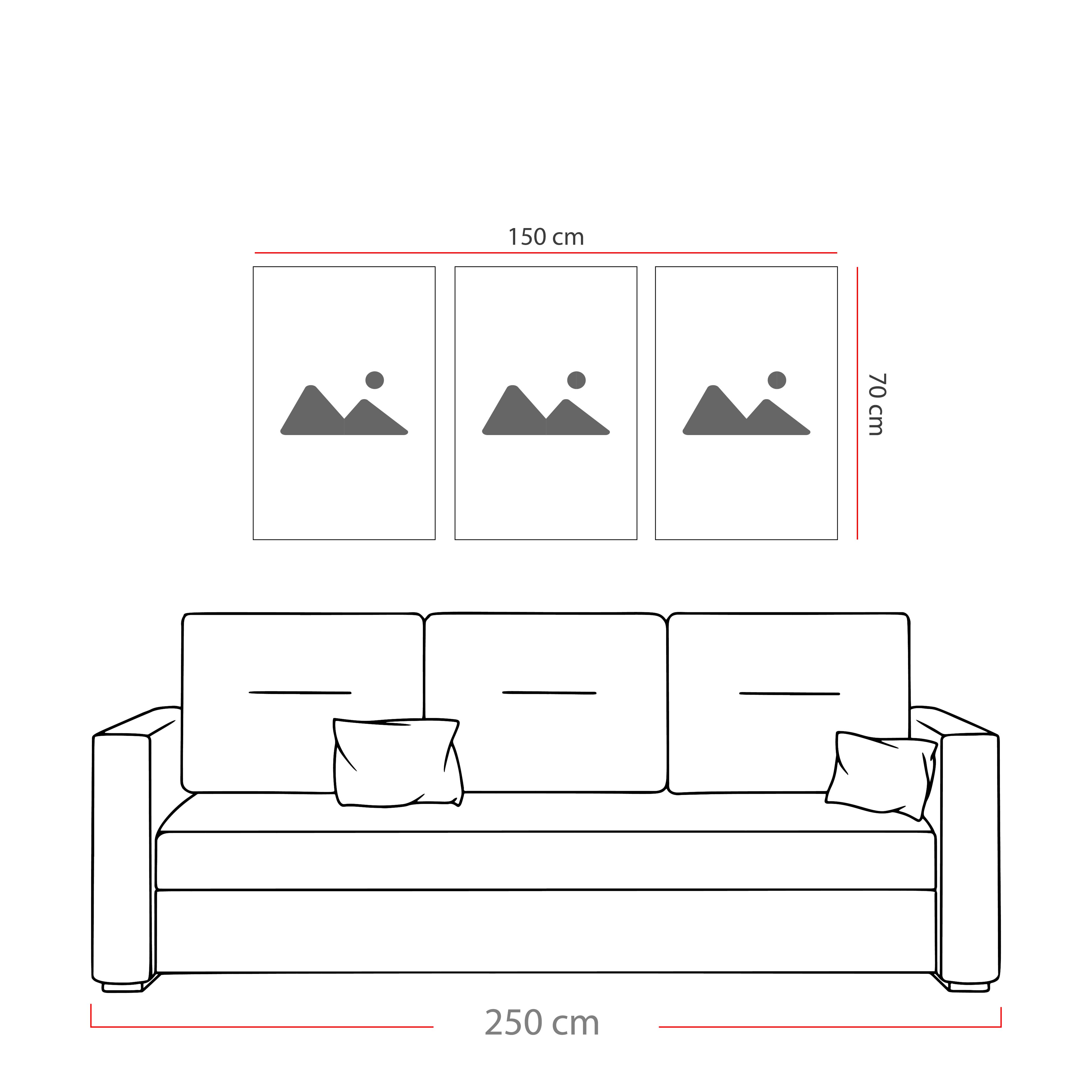 Manzara Triple Cam Tablo