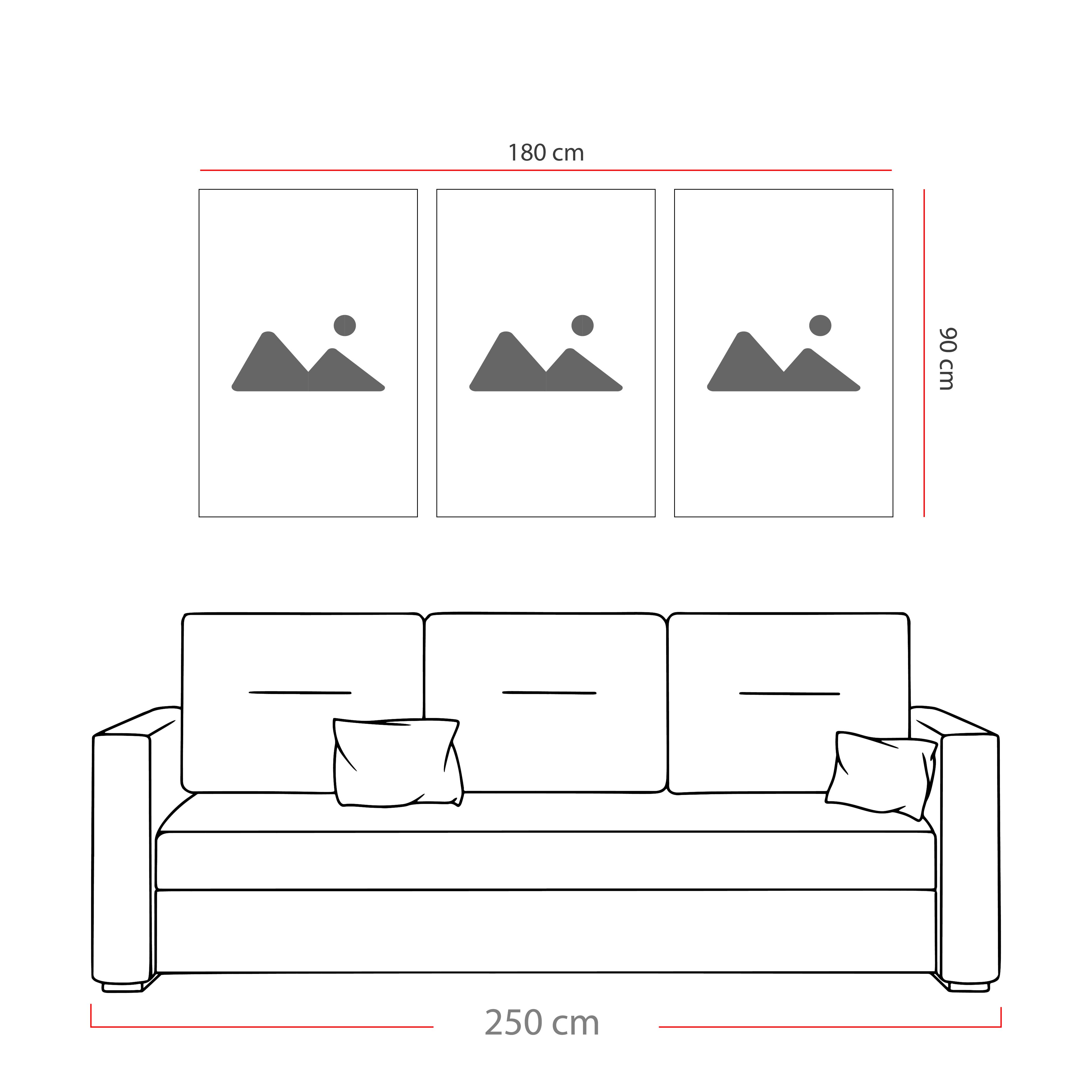 Manzara Triple Cam Tablo